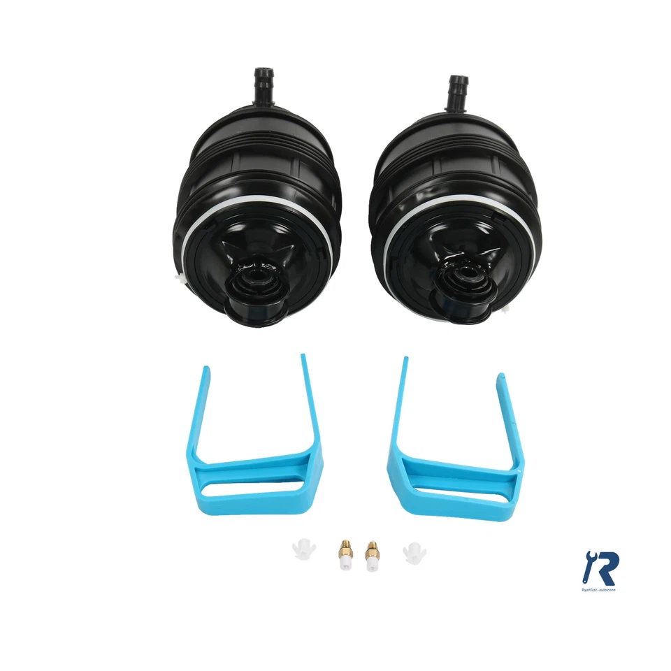 Par de bolsas de suspensión amortiguador de aire trasero aptas para Mercedes Benz E550 4Matic Foto 2 de 4