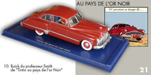 Voitures miniatures Atlas tintin