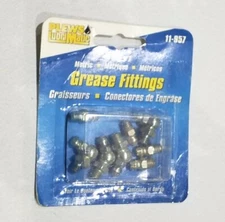 11-957 Plews LubriMatic 6 MM X 1 Metric Grease Fittings - 8 Pcs.