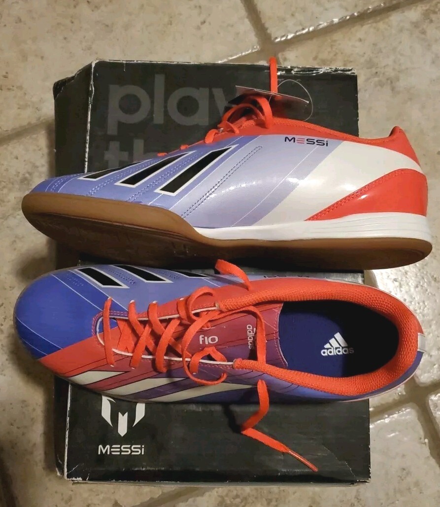 Adidas F10 Messi サッカートレーニングシューズ ADIDAS F10 Soccer Turbo LIONEL MESSI Size 9.5 SHOES - BRAND