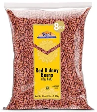 Rani Red Kidney Beans, Light 128oz (8lbs) 3.63kg Bulk