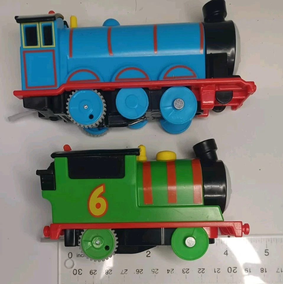 Tren Motorizado Mattel The Thomas & Friends Percy & Thomas Nueva Versión 2021 Foto 2 de 4