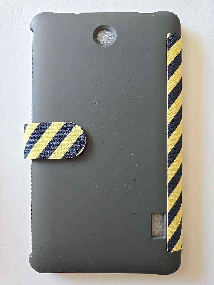 Nook Tablet 7" Book Cover With Tab Barnes & Noble Carpe Diem Yellow & Black - Image 4 of 4