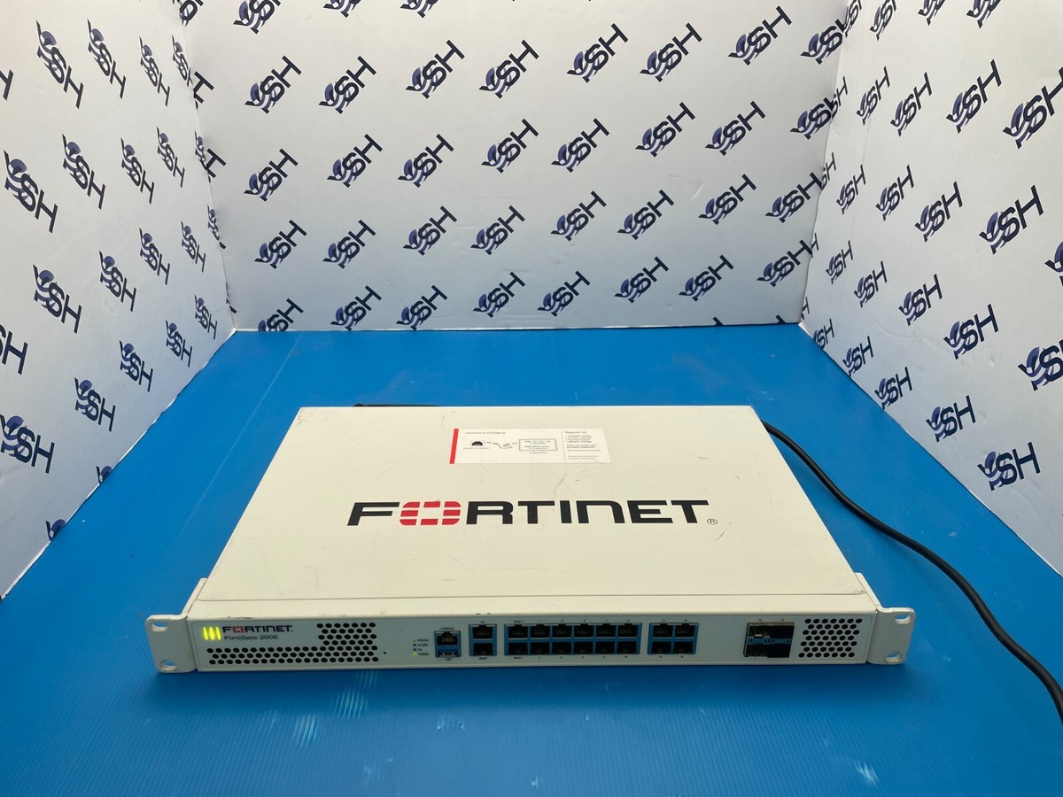 Fortinet Fortigate 200E FG-200E Network Security Firewall P19082