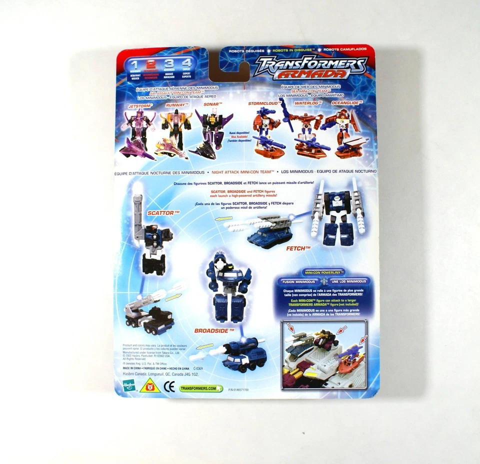 Transformers Armada Night Attack Mini Con Team Factory Sealed - Image 2 of 2