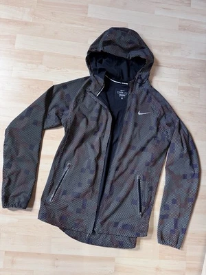 Chaqueta de running NIKE mujer talla M ligeramente forrada tela exterior reflectante - EXCELENTE - Imagen 1 de 4