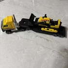 Vtg Tonka Construction Truck Front Loader w/Trailer