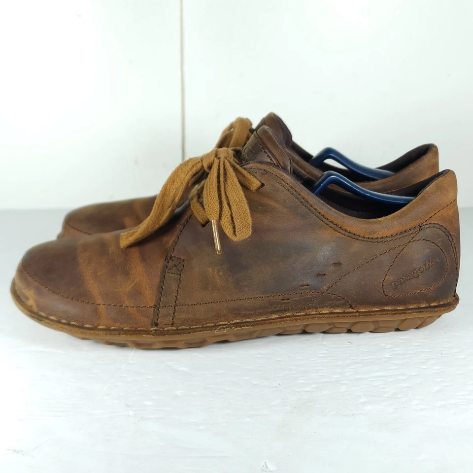Patagonia Para hombres Loulu EE. UU. 10 Marrón Cuero Con Cordones Mocasín Zapatos Confort  Foto 2 de 4