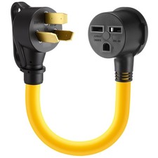 3 Prong to 3 Prong Dryer Adapter Compatible with Nema 10-50p to 6-30r 240v 50...