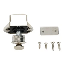 Push Button Catch Pop Up Lock Knob Latch Cupboard Camper RV Caravan Cabinet A