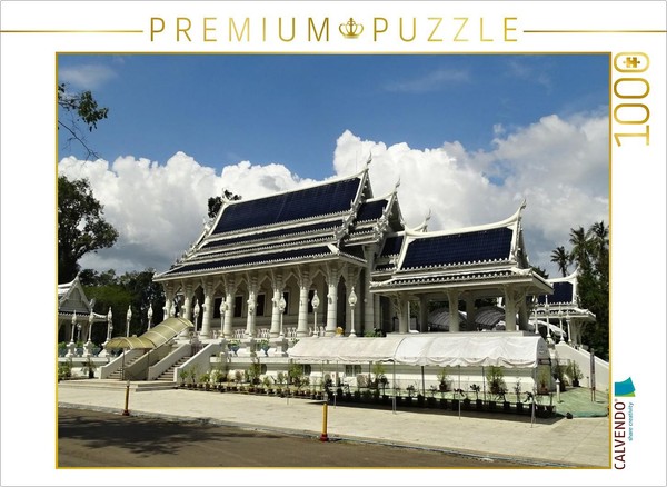 Calvendo Puzzle Traditional Buddhist Temple | 1000 Pieces, Finished Size 25.2 ×-image
