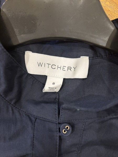 Witchery long sleeve shirt dress
