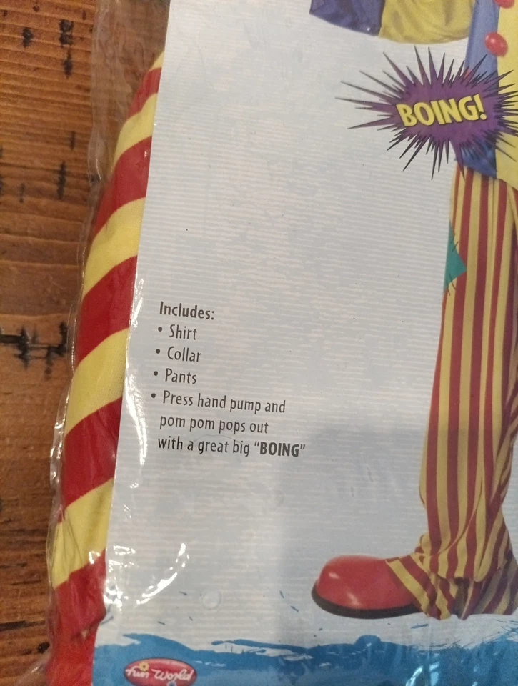 Horny the Clown Costume Adult Standard Funny Halloween Costume G1 - Image 4 of 4