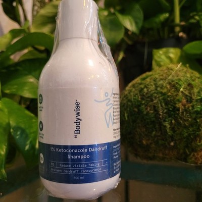 Be Bodywise Anti Dandruff Shampoo 1% Keto fungal Reduce Visible Flaking Clinic