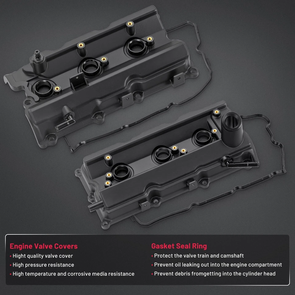 Cubierta de válvula de motor EE. UU. apta para Infiniti FX35 G35 M35 Nissan 350Z 2003-2008 Foto 3 de 4