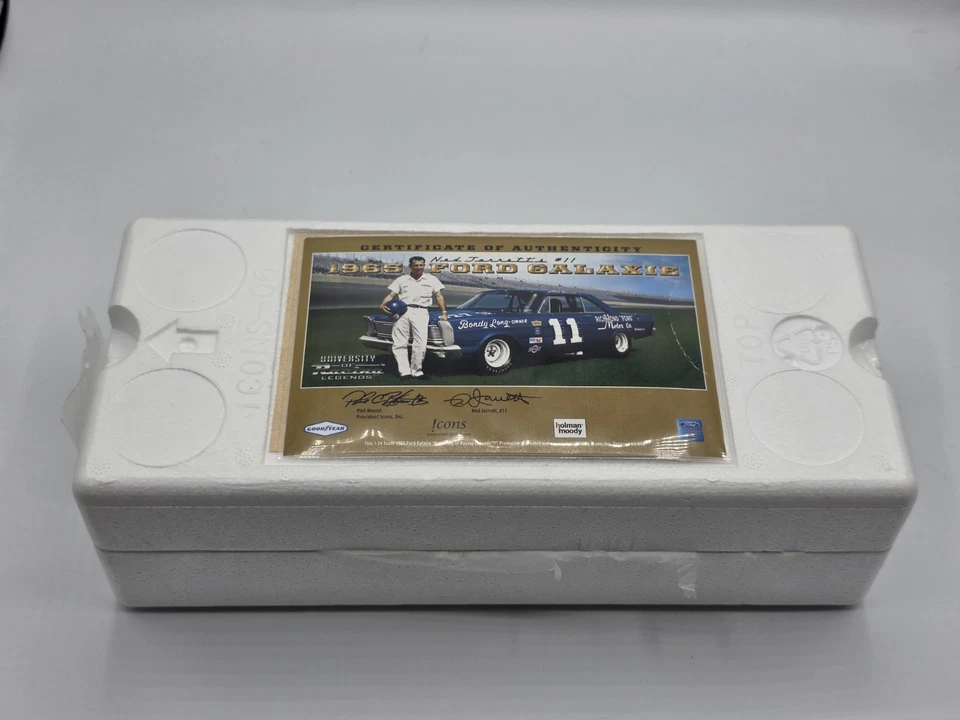 Ned Jarrett 1965 Ford Galaxie University Of Racing Nascar Diecast NUEVO Foto 4 de 4