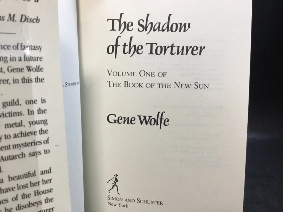 G2U La sombra del torturador Gene Wolfe 1ª edición Simon Schuster 1980 Foto 3 de 4