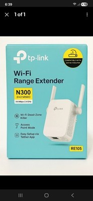 TP-LINK WiFi Range Extender N300 2x2 MIMO 300MBPS 2.4 GHz Wireless Router 