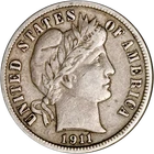1911-S Barber Dime - Choice Great Deals From The Executive Coin Company