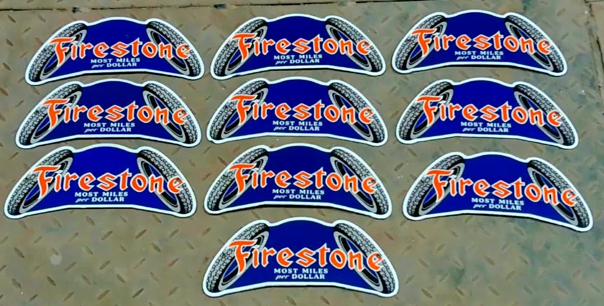 25+ Firestone Sign In Original Advertising Signs (1930-1969) for