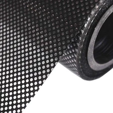 Moyishi One-Way Perforated Black Vinyl Privacy Window Film 17 x 78, 