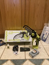 Sun Joe 24V-HCS-LTE 24-Volt iON+ Cordless Mini Chainsaw Handheld Pruning Saw