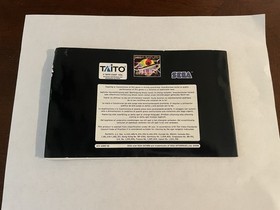 Darius 2 II Manual Only Sega Saturn PAL Import