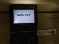 LG4556 Plz Read Item Condi GameBoy Advance SP Onyx Black Game Boy Console Japan