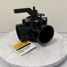 3-Port 2" Diverter Valve with PVC Pipe Compatible Ground Pool, Tub &... 