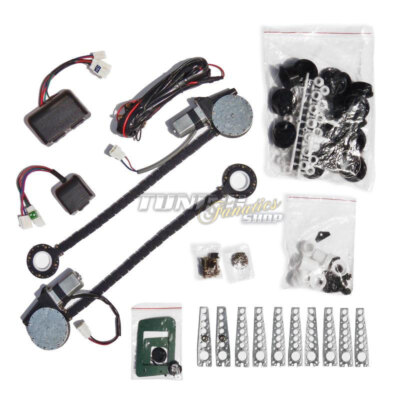 2x Motor Switch Electric Universal RETROFIT SET COMPLETE EFH Power Window