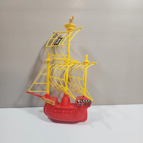 Parker Brothers Flying Pirates Board Game PARTS RED SHIP ONLY Vintage VTG 1990