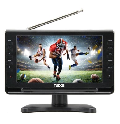 10'' Portable Naxa 12 Volt TV & Digital Multimedia Player (NT-110)