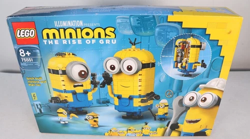 LEGO 75551 Minions The Rise of Gru Brick-Built Minions and Their Lair New