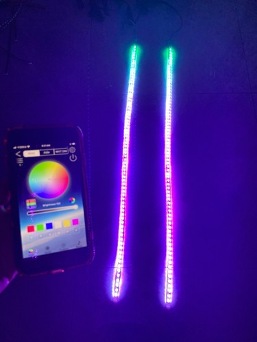 Part Only: 2PCS 4FT CHASING Strips Lights IP68 Without Controller Harness - Picture 7 of 9