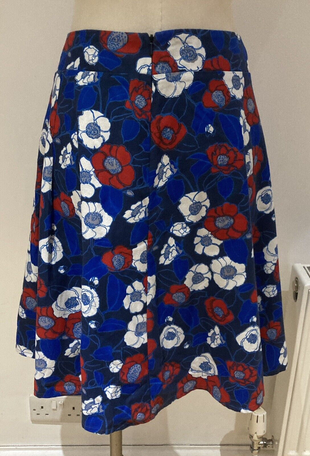 Seasalt  Camelia Night Cotton Crepe "Morish's Beach Skirt", Size 10 UK, BNWT 4