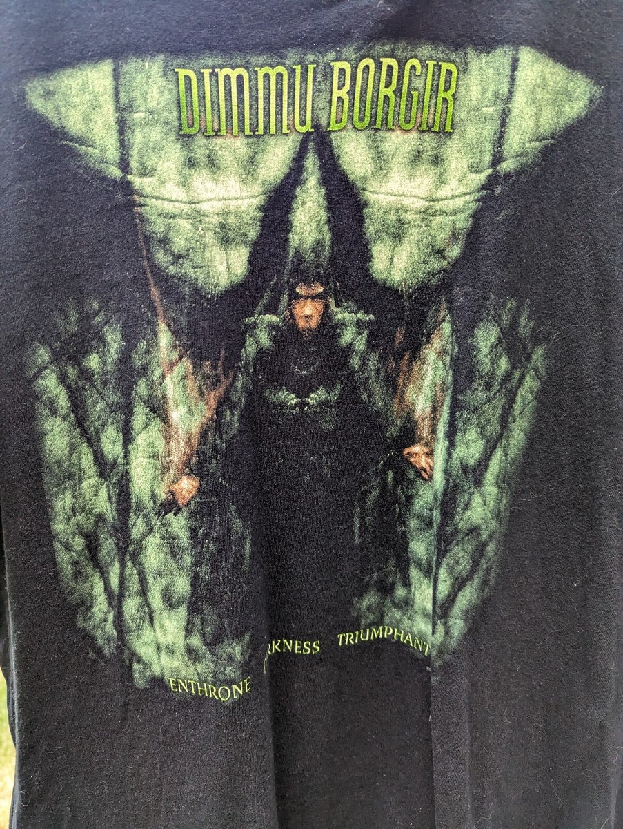 RARE Dimmu Borgir Enthrone Darkness Triumphant Band T-shirt