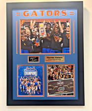 Florida Gators College Basketball National Champions Photo Collage  framed