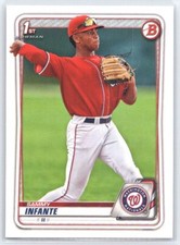 2020 Bowman Draft Sammy Infante #BD-48     Washington Nationals