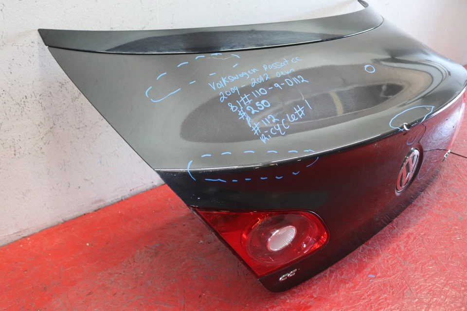 2009 2012 VOLKSWAGEN PASSAT CC REAR TRUNK LID SHELL OEM Foto 2 de 4