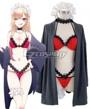 My Dress-Up Darling Kitagawa Marin Red Bikini Set Girls Cosplay Costume E001