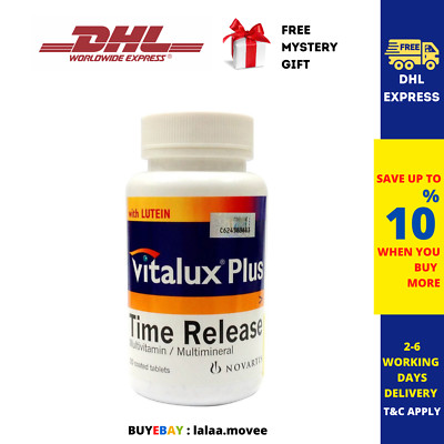 Vitalux Plus Time Release Multivitamin & Multimineral 30er DHL EXPRESS