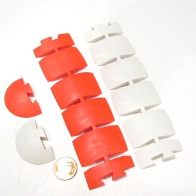 Hexbug Mod RC Tuner Car Replacement Track Barrier Pieces Choice Red White Ends