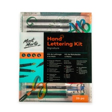 Mont Marte Hand Lettering Kit 26pc Artist Art Craft BULK