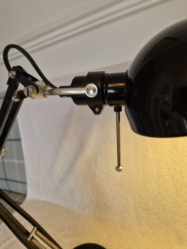 IKEA Desk Table Lamp Black Forsa 40W Angled Adjustable Light Comes With Bulb - Picture 7 of 11