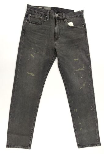 Jeans Levi's 502 Uomo Pantaloni Taper Fit Dirty wash used Look Vintage Abbigliamento - Foto 1 di 8