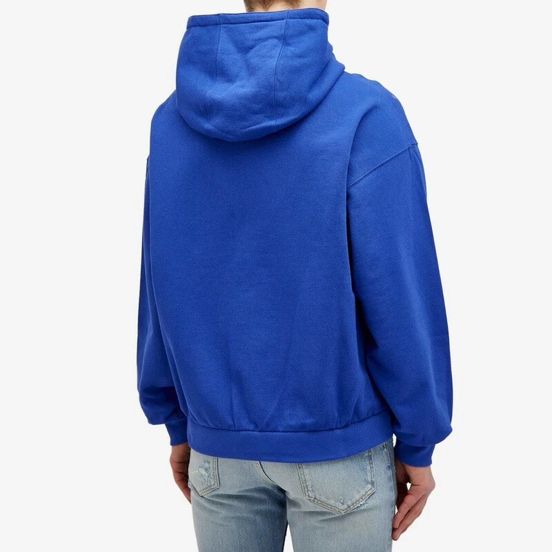 Felpa con cappuccio Gucci stampa logo funghi viola tg XXXL nuova autentica