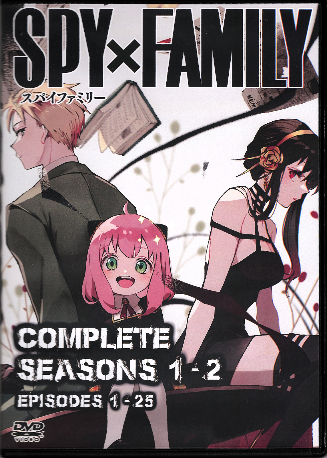 Spy x Family Episodes 1 - 25 English Dubbed Complete Seasons 1