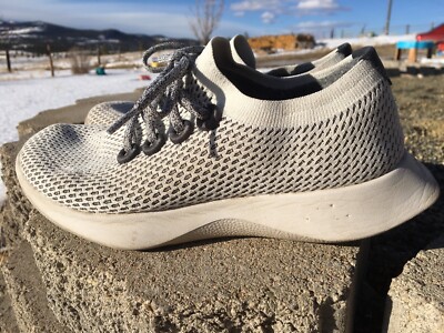 Allbirds TD Shoes Gray White‎  Tree Dasher Running Mens Size 10.5 Sneakers Allbirds Tree Dasher Mens Size 8 Shoes White Gray Running  main image 2