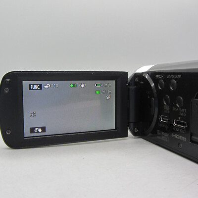 Canon Legria HF R26 Handheld High Definition Camcorder Black