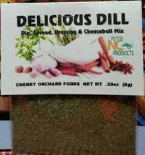 Delicious Dill Dip Mix (2 mixes) dips, spreads, cheese balls &salad dressings